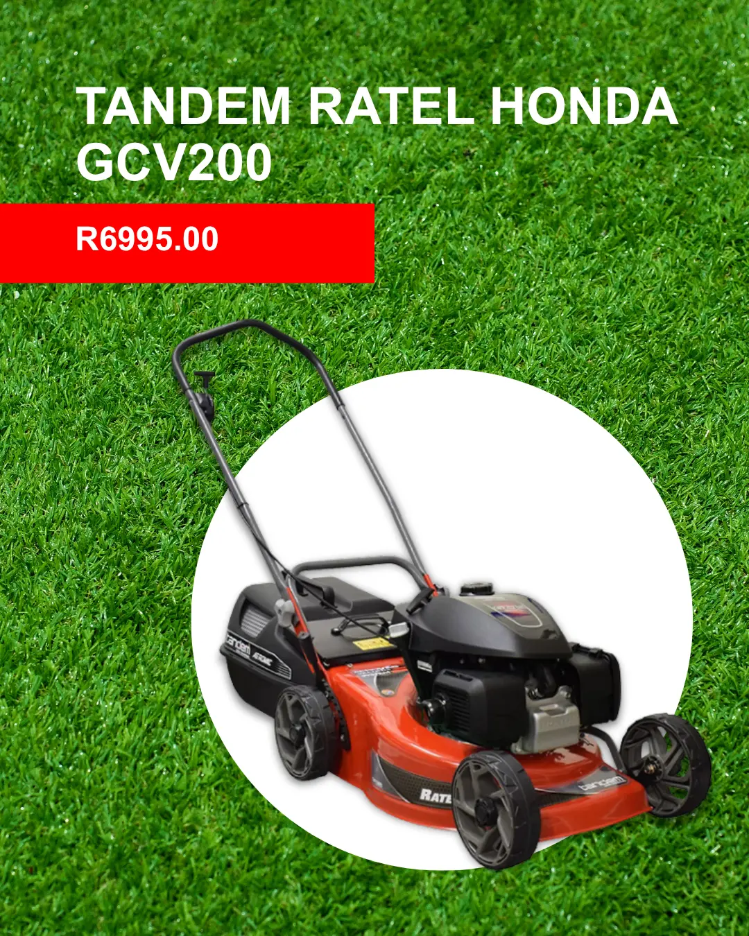 Tandem Ratel Honda GCV200