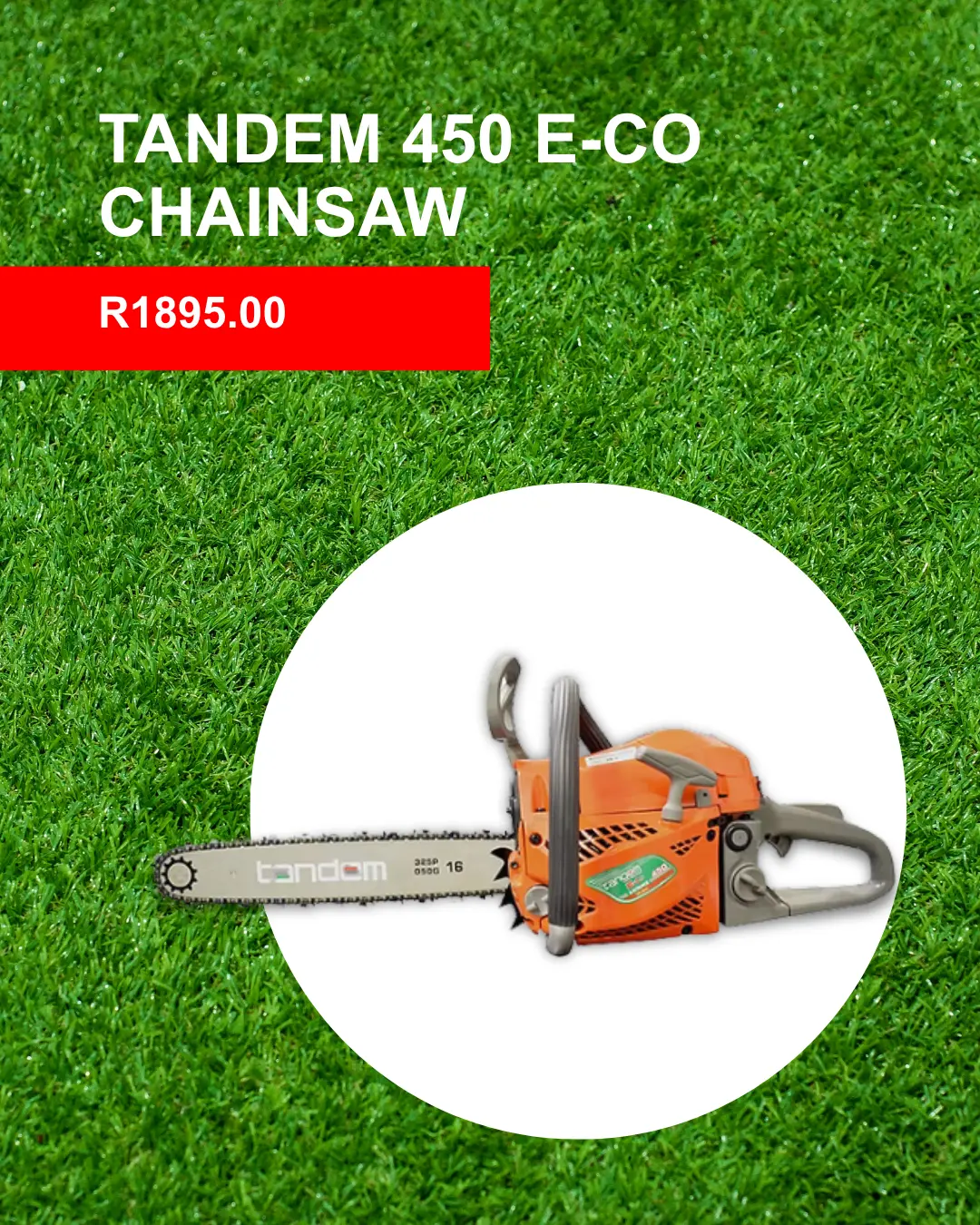 Tandem 450 E-CO Chainsaw